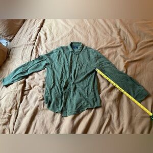 Lucky Brand Olive Green Collared Shirt